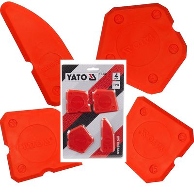 Silicone spreader finishing tool kit set of 4
