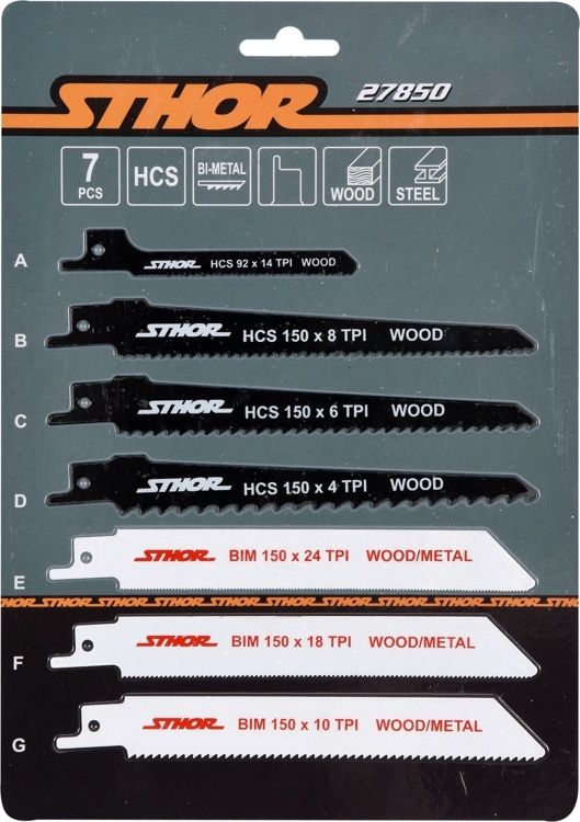 Sabre saw blades