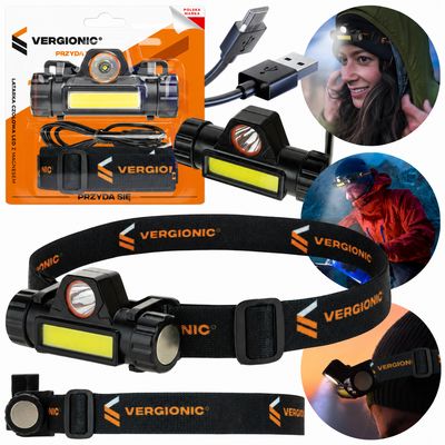 Rechargeable Magnetic Headlamp LED