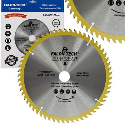 Wood cutting disc 255mm (10")– 60T