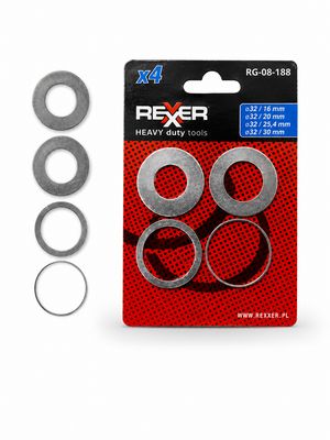 Reduction rings - 4 sizes