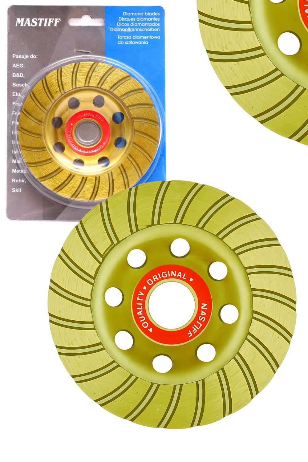 Diamond grinding wheel 125mm (5")turbo