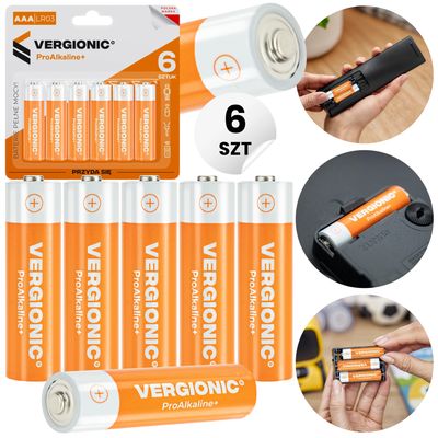 AAA R03 Alkaline Batteries 1.5V