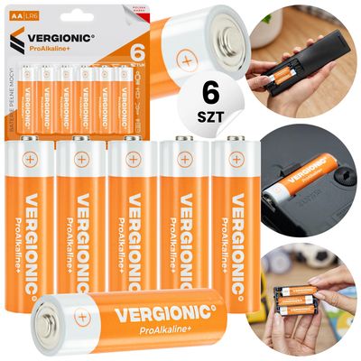 AA LR06 Alkaline Batteries 1.5V