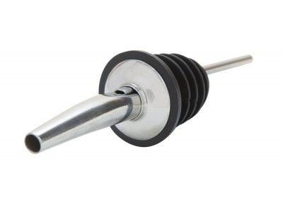 Stainless steel free flow pourer