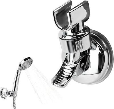 Suction cup shower head holder