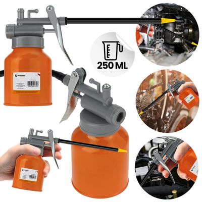 Flexible oil can