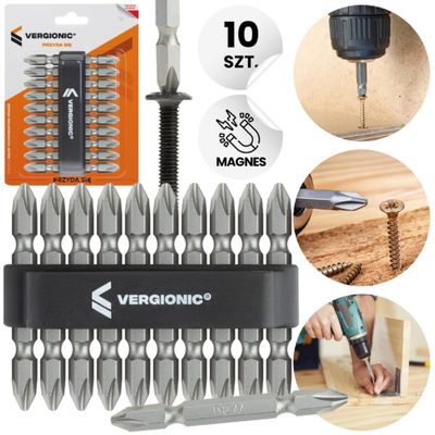 Double-sided bit set 10 pcs.