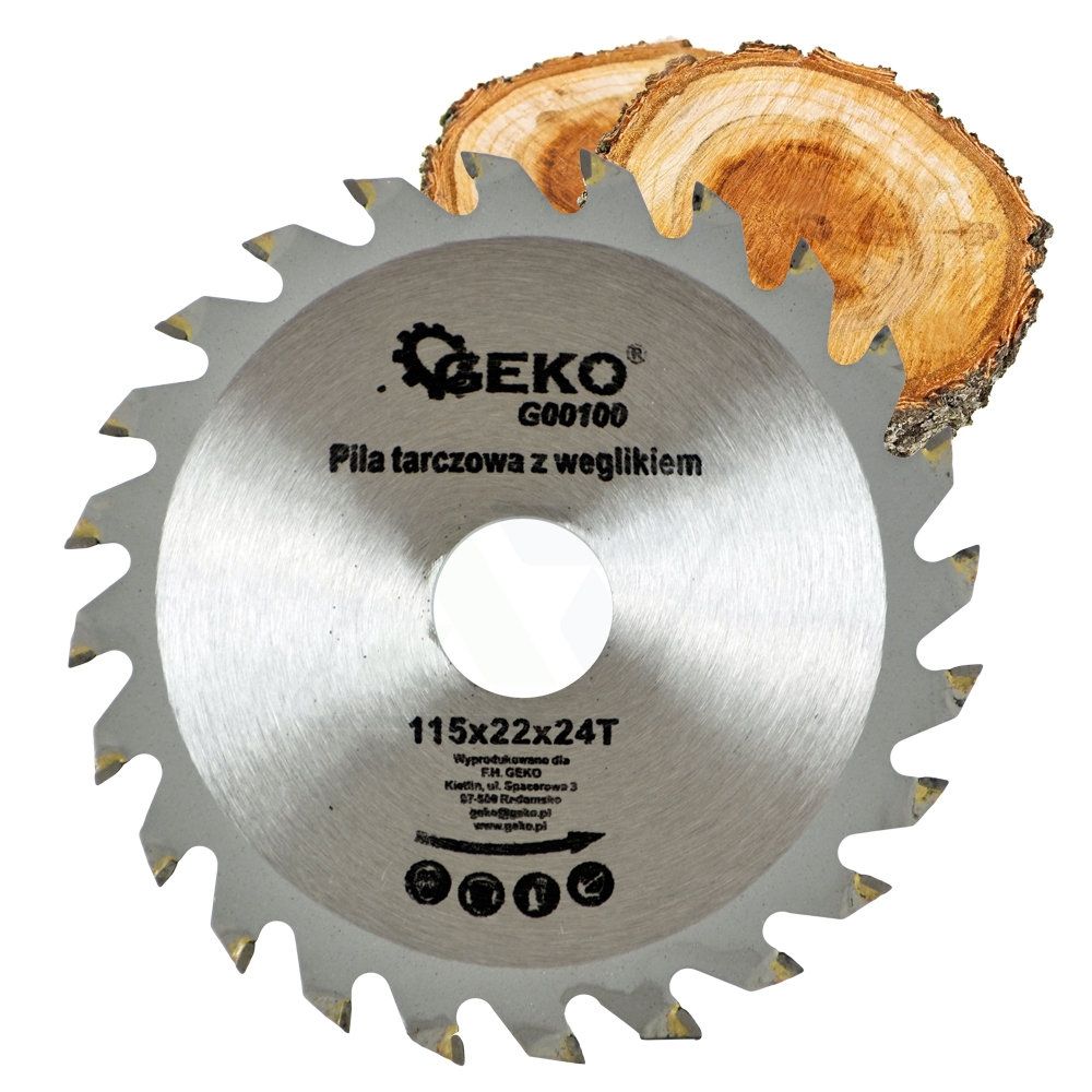 Wood cutting disc 115mm (4.5") - 24T