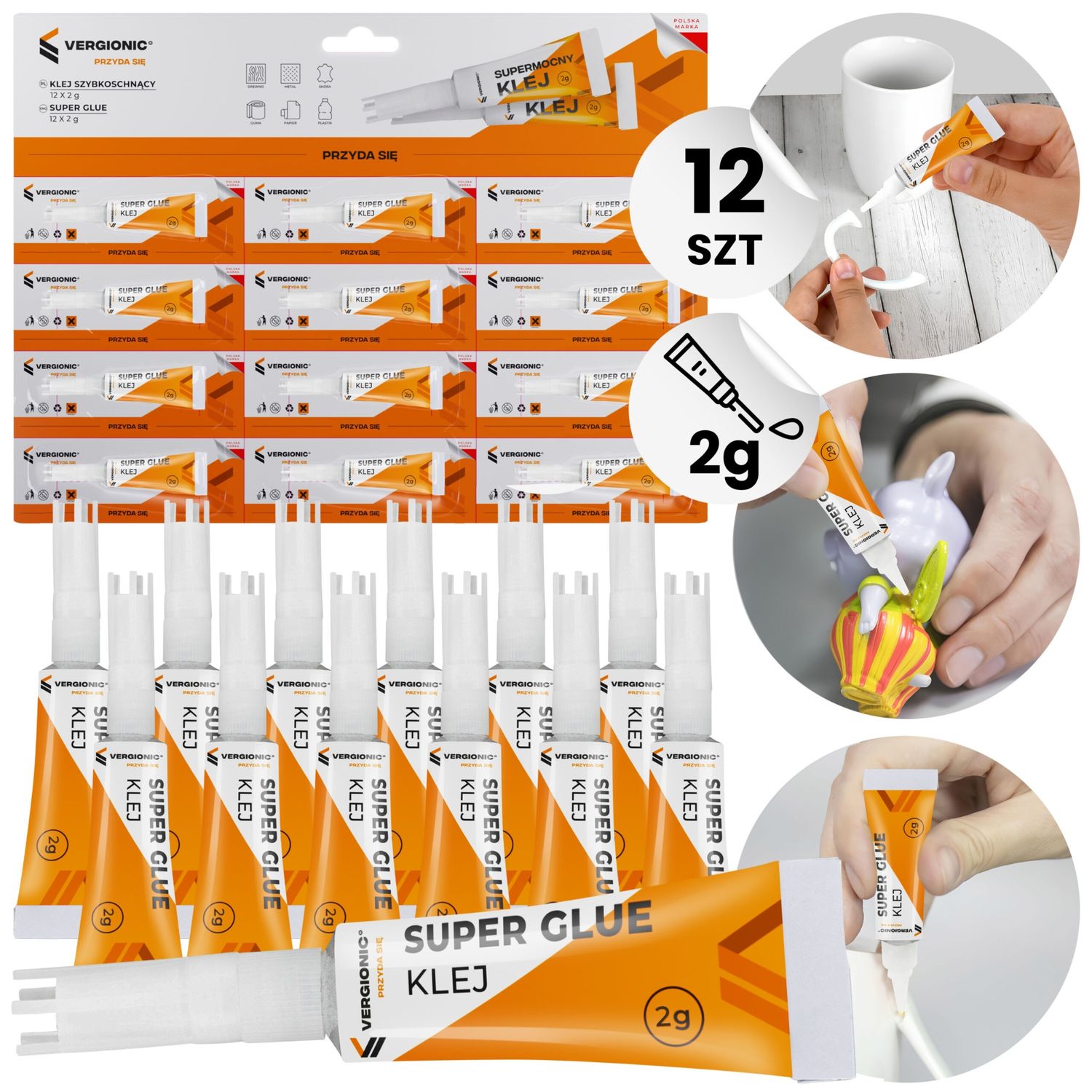 Super Glue 12 Pack