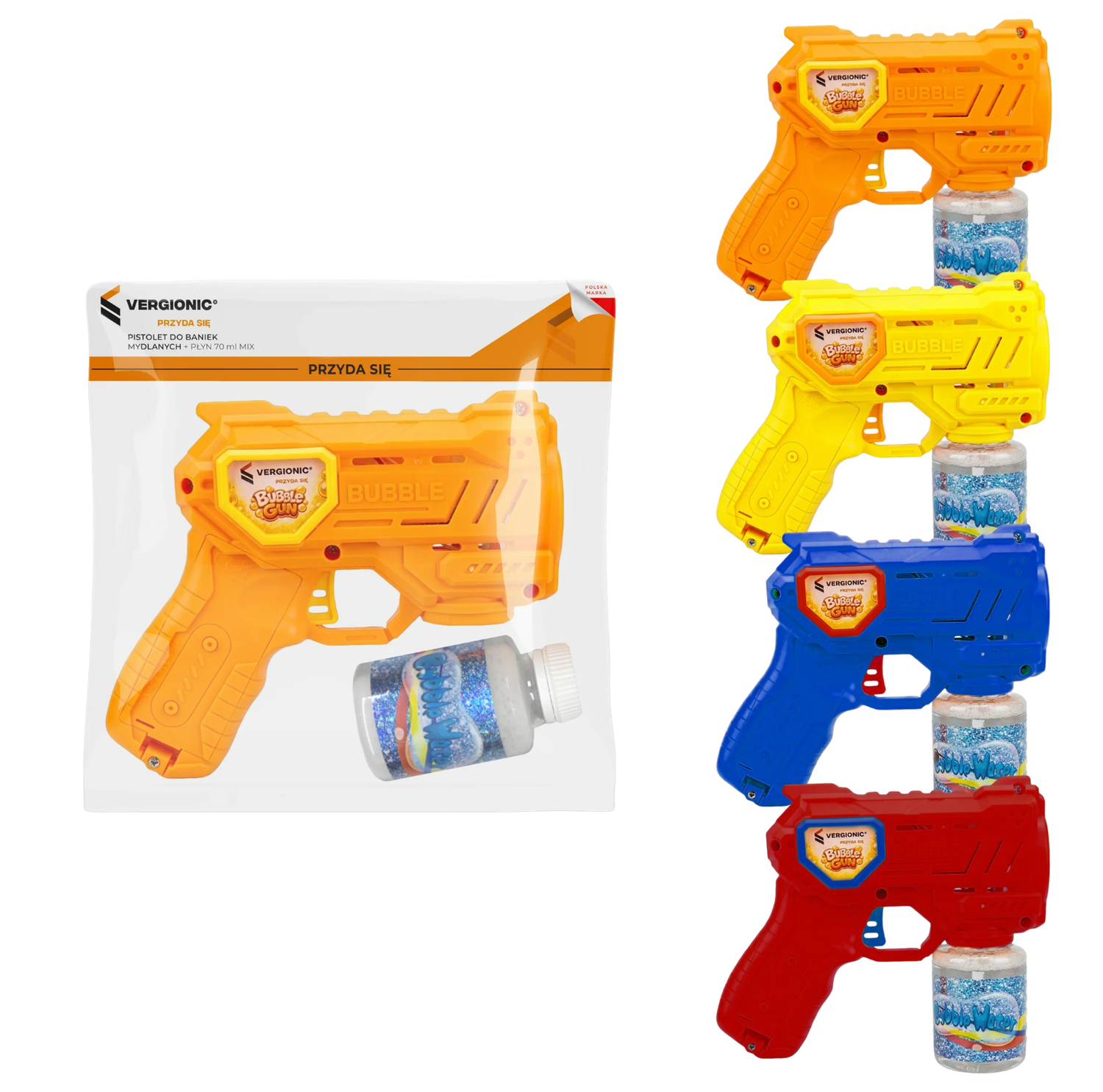 Bubble gun + 70 ml liquid