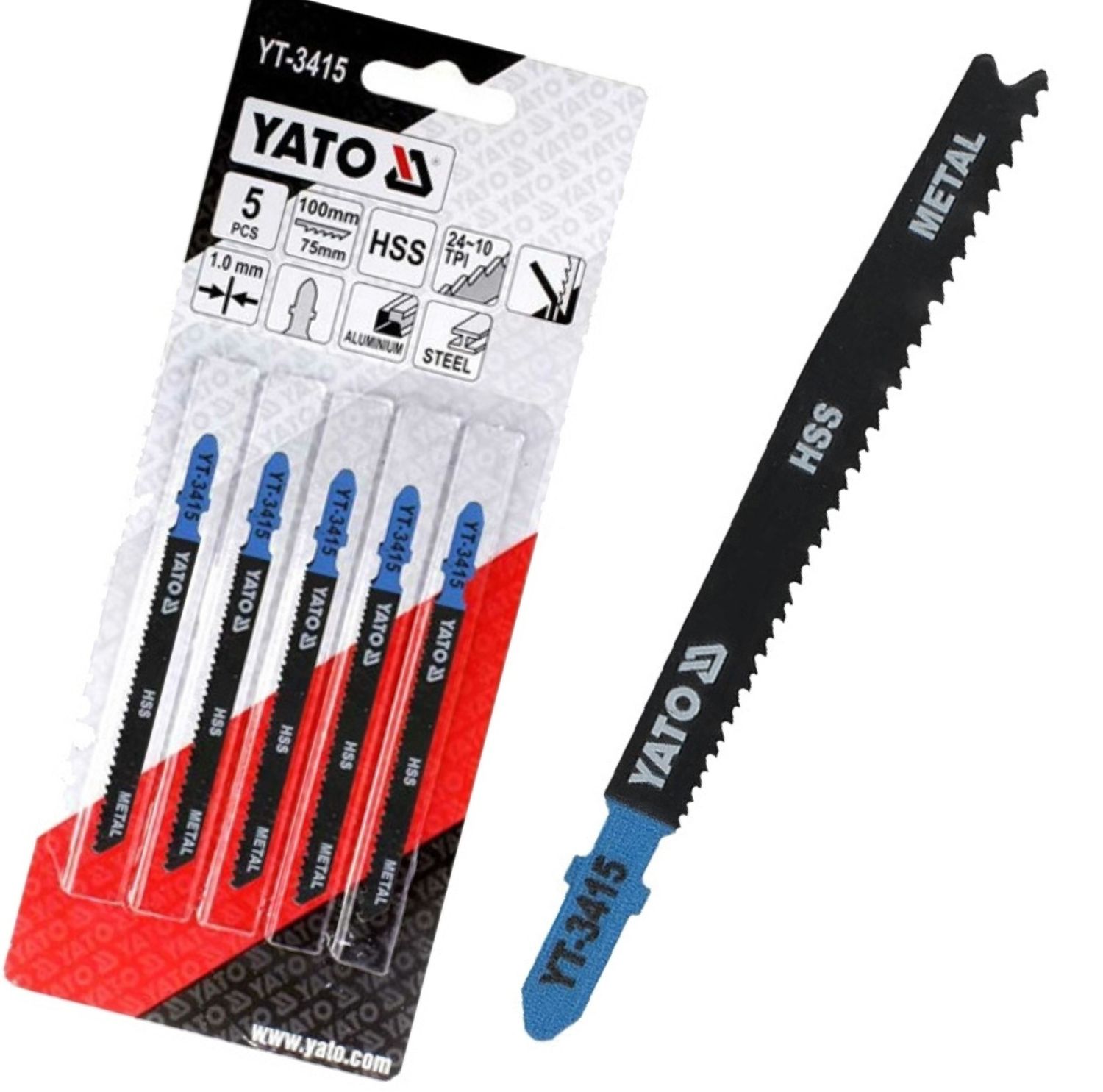 Jigsaw blades for metal