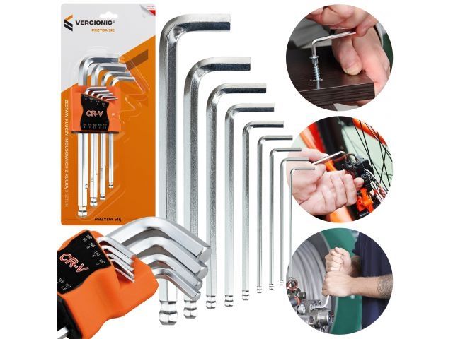 Ball End Allen Key Set 