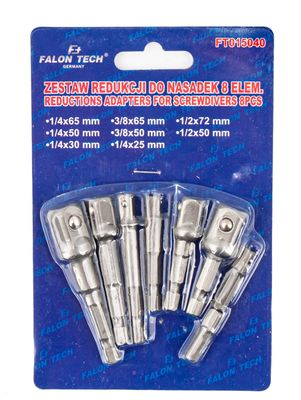 Socket Adapter Set (1/4", 3/8" &amp; 1/2")