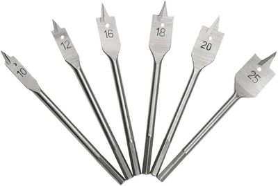Flat drill bits