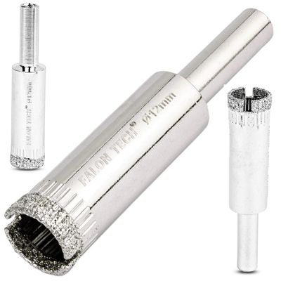 Diamond hole saw for stoneware 12mm