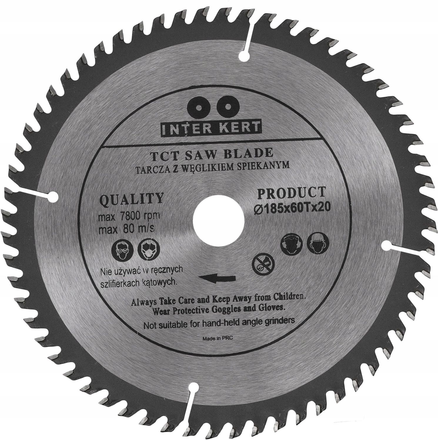 Wood cutting disc 185mm - 60T