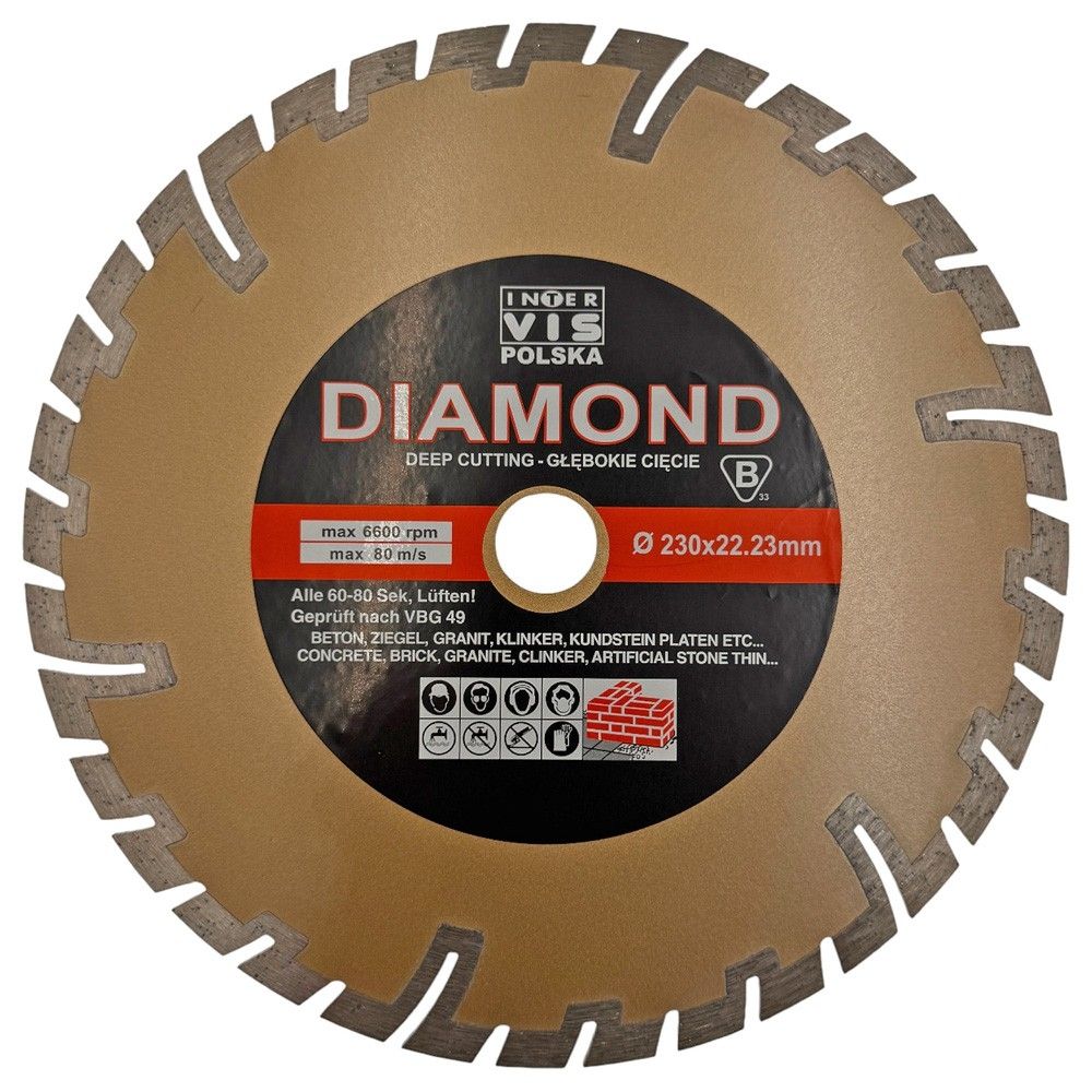 Diamond Cutting disc 230mm