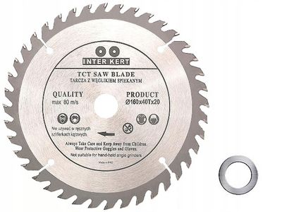 Wood cutting disc 160mm - 40T