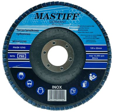 Zirconium Flap Disc – P80
