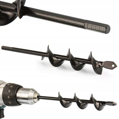 Soil hole digger drill bit 22cm