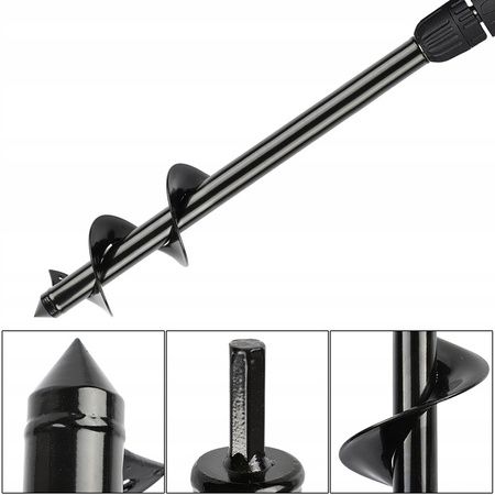 Soil hole digger drill bit 60cm