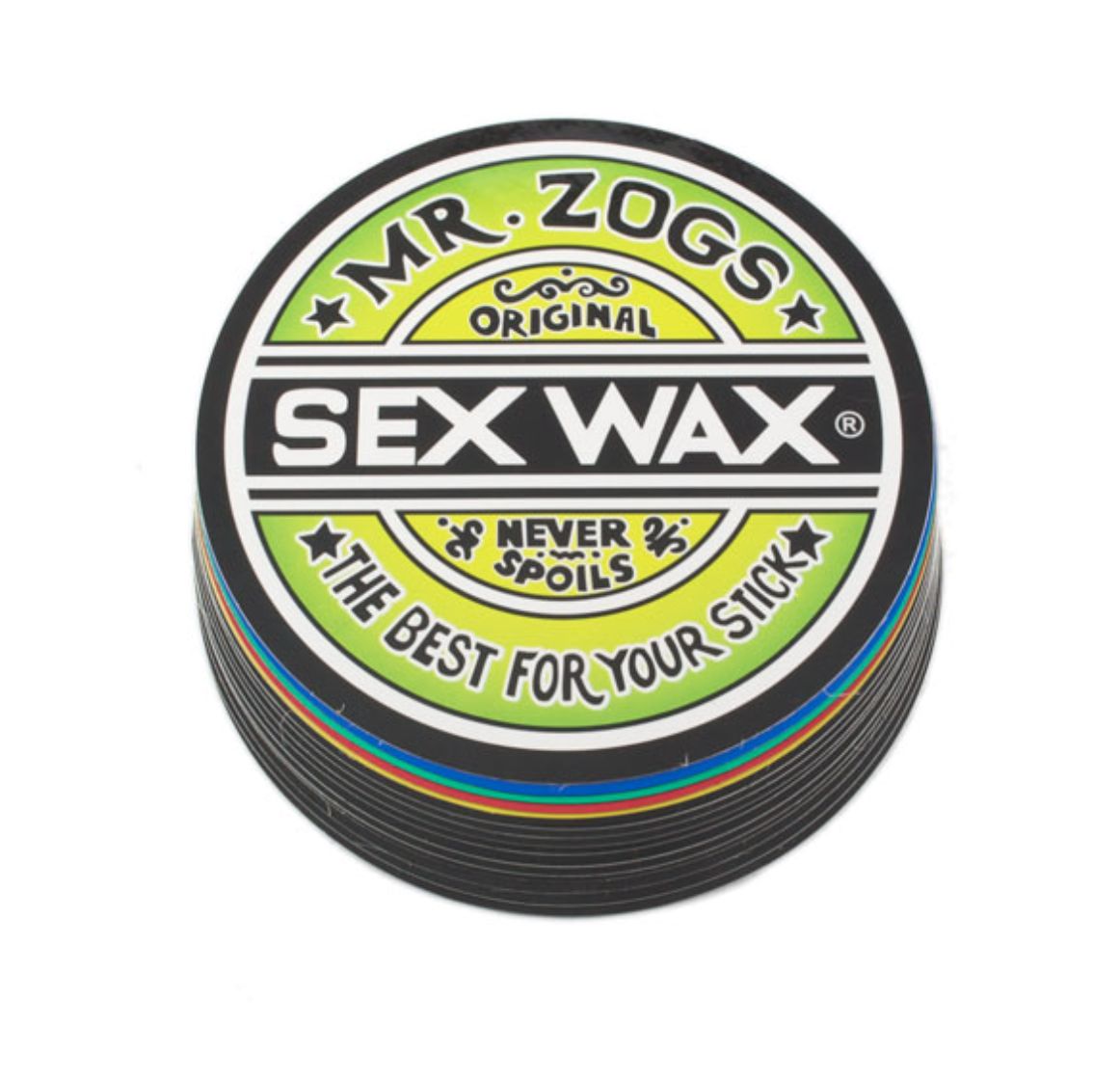 SEXWAX 7" Circular Decal