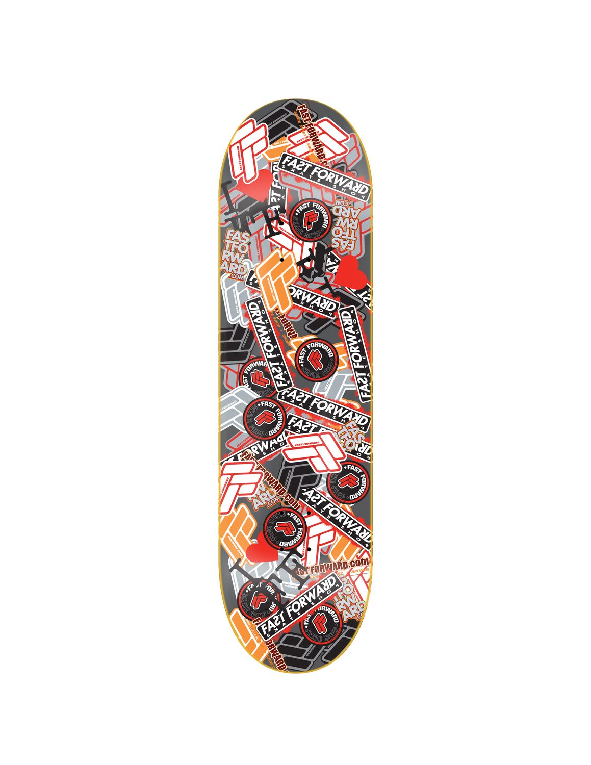 8.5 FAST FORWARD STICKERS, Color: N/A