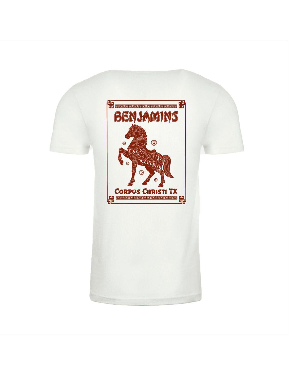 BENJAMINS YEAR OF THE HORSE 2026, Color: BONE, Size: 2XL
