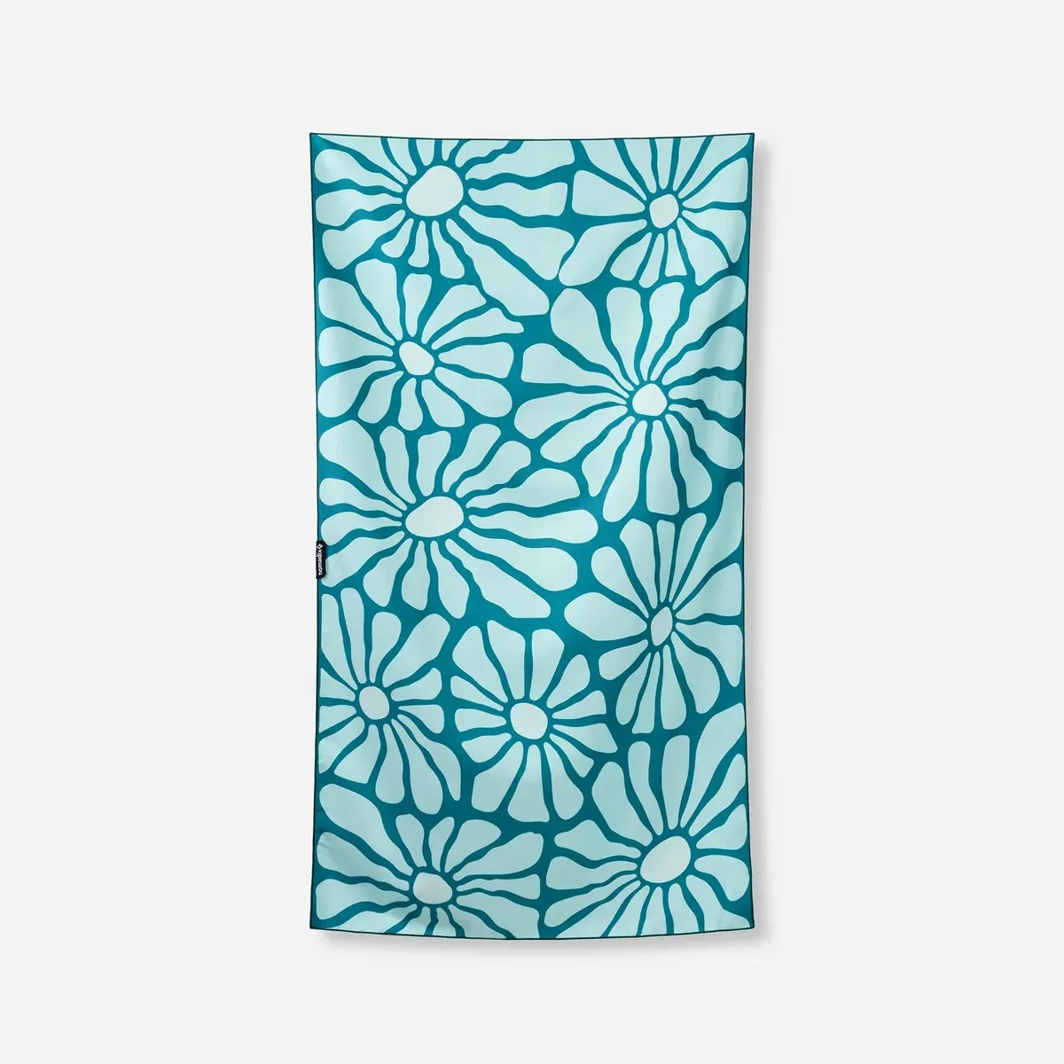 NOMADIX ULTRALIGHT TOWEL - LAZEY DAISY SEAFOAM GREEN, Color: LAZY DAISY SEAFOAM GREEN