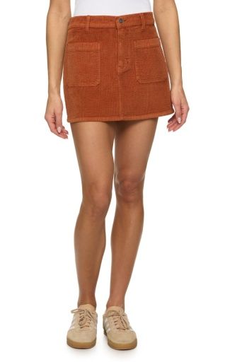 BROOKLINE CORD MINI SKIRT, Size: 0/25