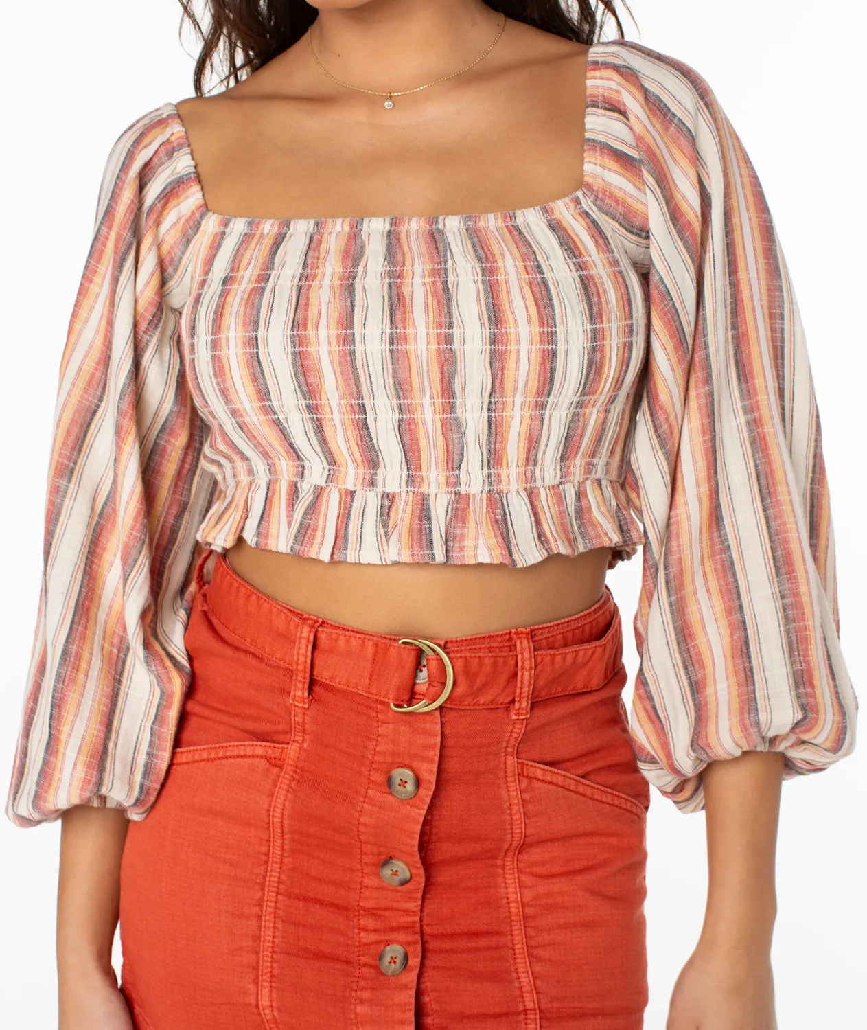 ROXY SORRENTO SHORES TOP, Color: PARCHMENT QUETZAL, STYLE NUMBER: RT71382AHATY, Size: XS