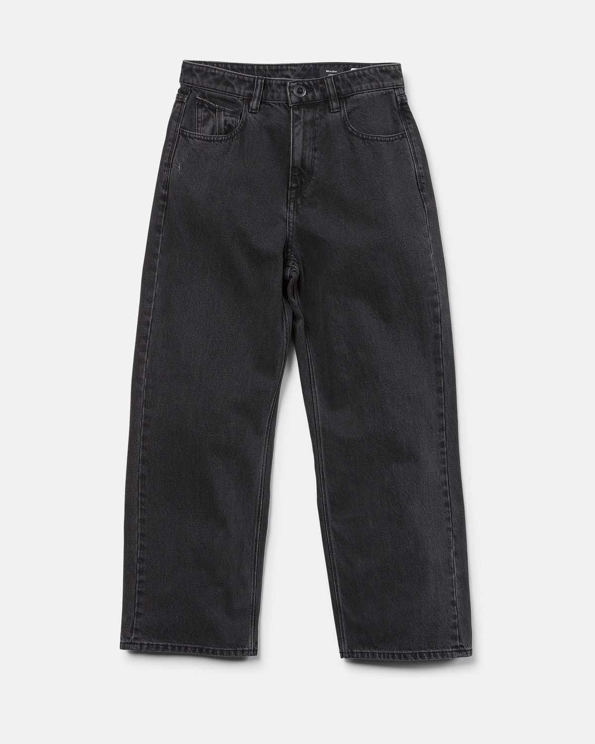 VOLCOM BOYS BILLOW DENIM II PANTS, Color: WASHED SLATE, STYLE NUMBER: C19122604, Size: 24
