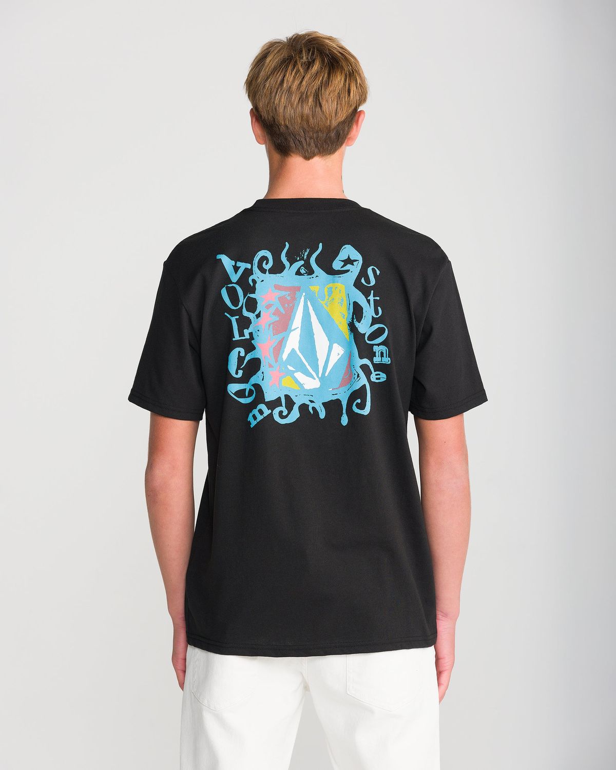 VOLCOM FRAMER SS TEE, Color: BLACK, STYLE NUMBER: C3542602, Size: S