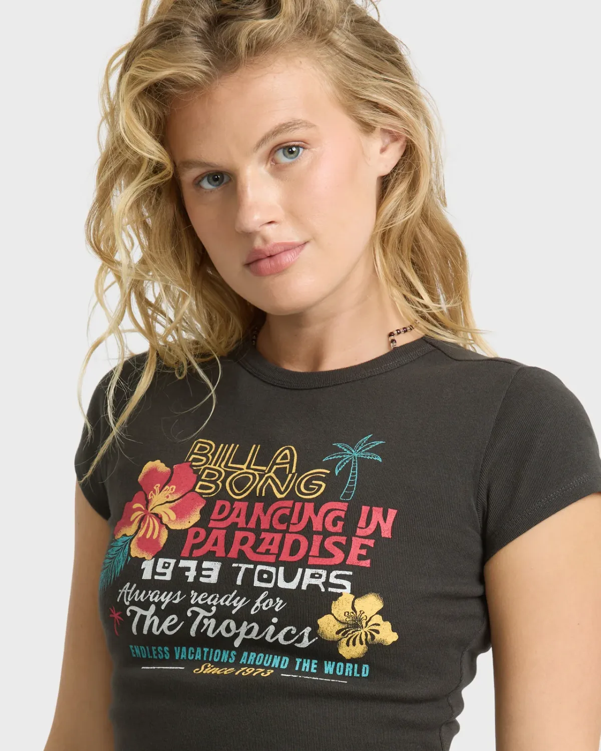 BILLABONG SAND AT NIGHT SS TEE OFF BLACK, Size: S