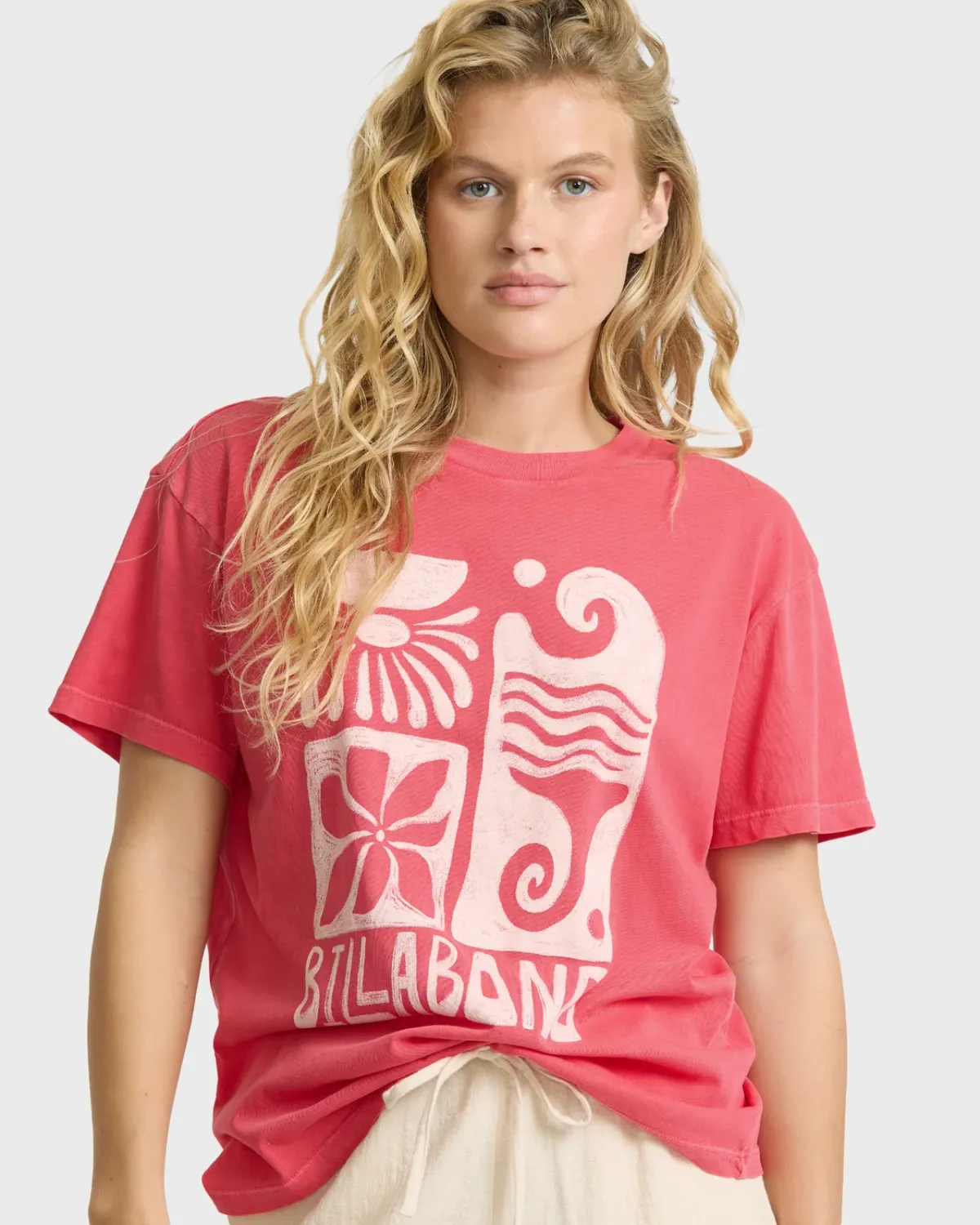 BILLABONG WAVES AND FLOWERS SS TEE, Size: S