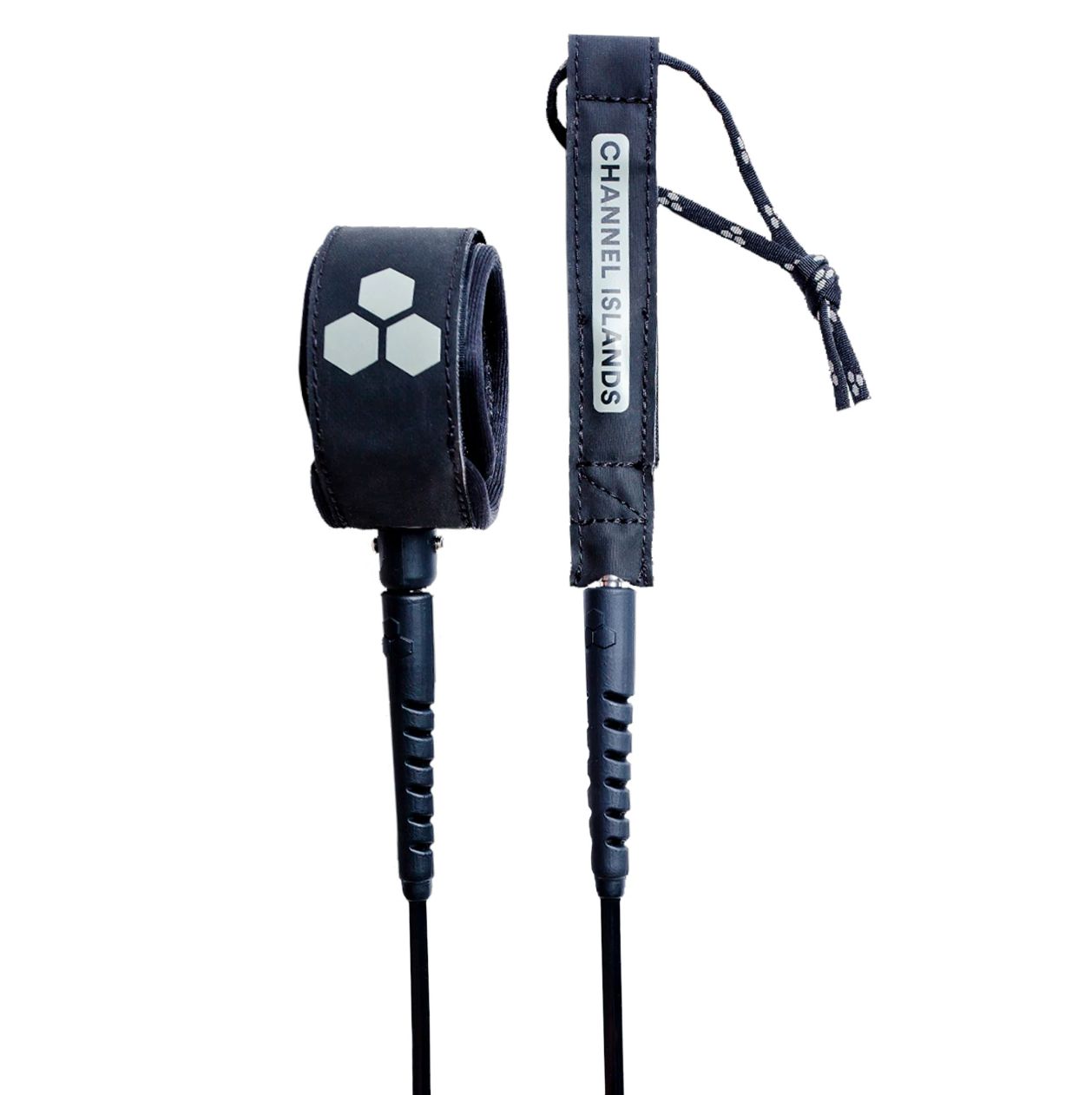 CHANNEL ISLANDS ROUND EVERYDAY LEASH BLACK 7 1/4