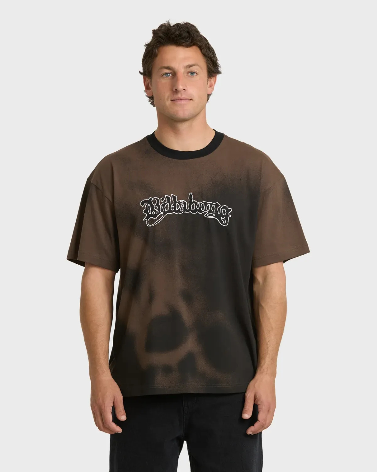 BILLABONG IMMORTAL SKULL SS TEE, Color: CHOCOLATE, Size: M