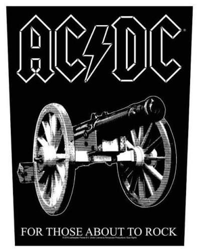 Back patch For Those About To Rock
