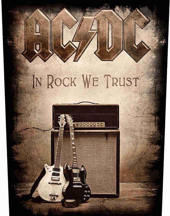 Back patch In Rock We Trust