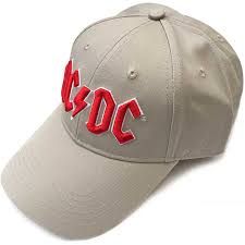 Baseball cap Sand with red logo