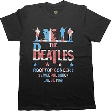 T shirt unisex Drop T rooftop Flag