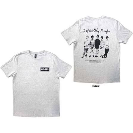 Unisex Definitely Maybe ( Front and Back ) Grey
