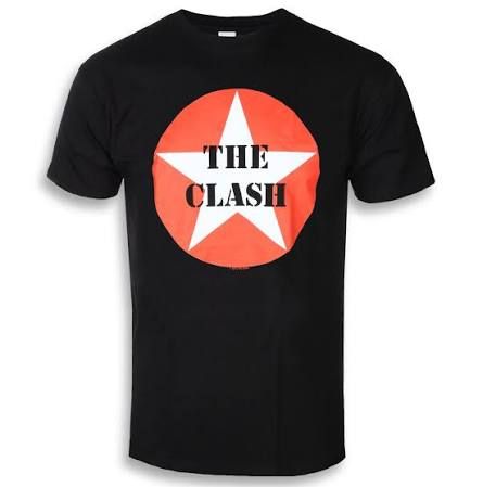 Unisex star badge black