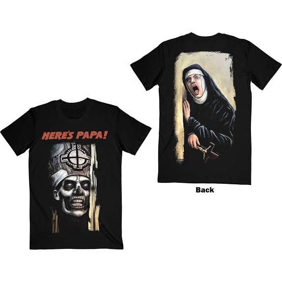 Unisex Here's Papa ( Black )