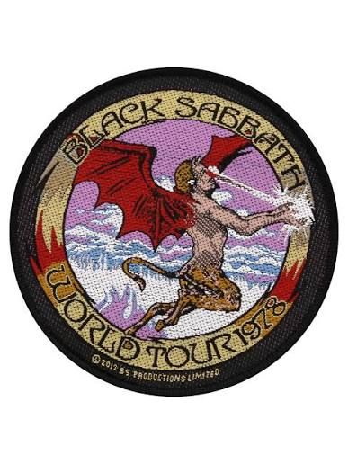 Standard Patch Black Sabbath Tour 1978 Standard Patch Black Sabbath Tour 1978