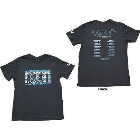 Unisex Repeat Logo ( Front and Back & ex tour, Black )
