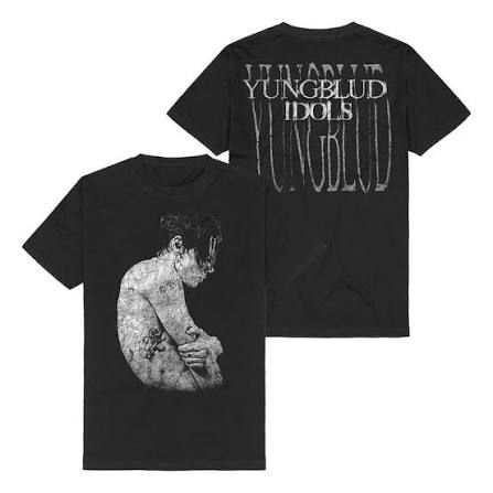 Unisex Idols Photo ( Front and Back, Black )