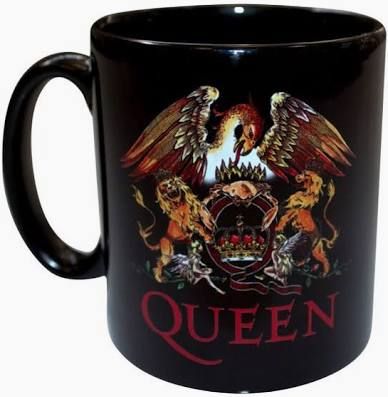 Queen Mugs classic crest