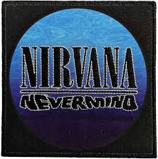 Standard Patch Nevermind Wavy Logo Standard Patch Nevermind Wavy Logo